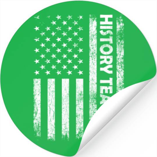 History Teacher School Teaching Student Stickers