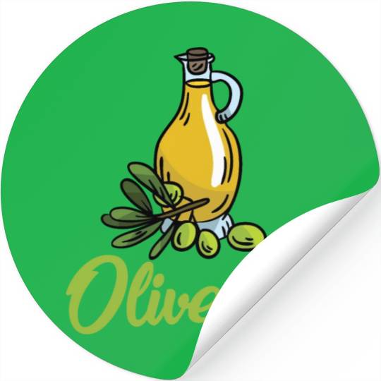 Olive Oil Stickers