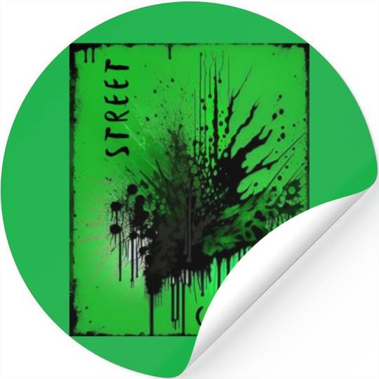 Street Culture Grunge Style Stickers