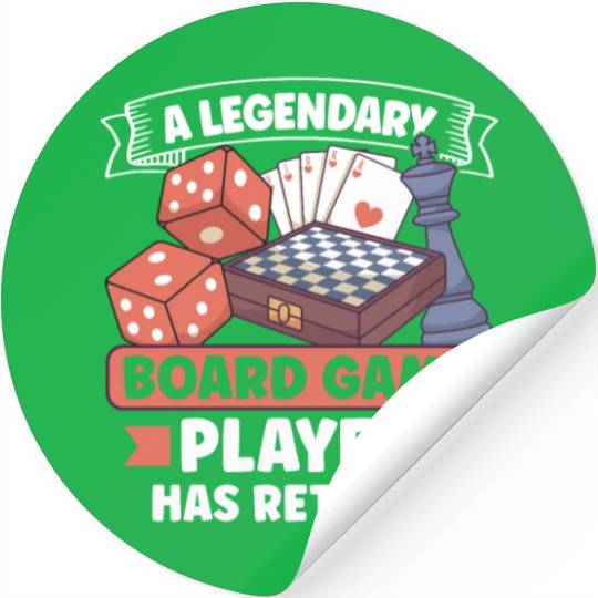 Wine Board Games Chess Board Game Player Gambling Stickers