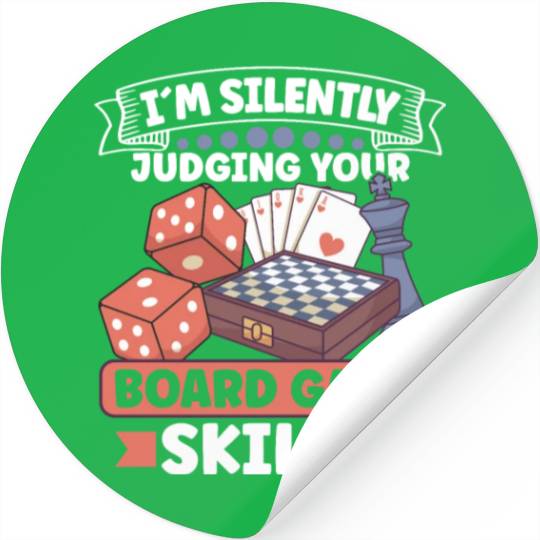 Wine Board Games Chess Board Game Player Gambling Stickers
