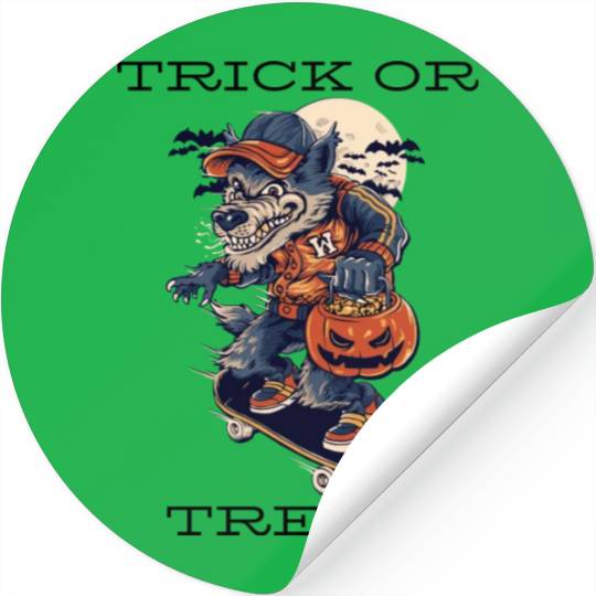 Trick Or Treat Stickers