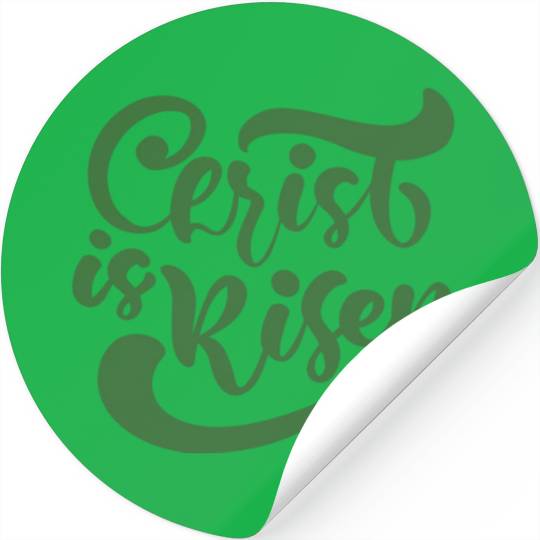 He Is Risen Religious Easter Stickers