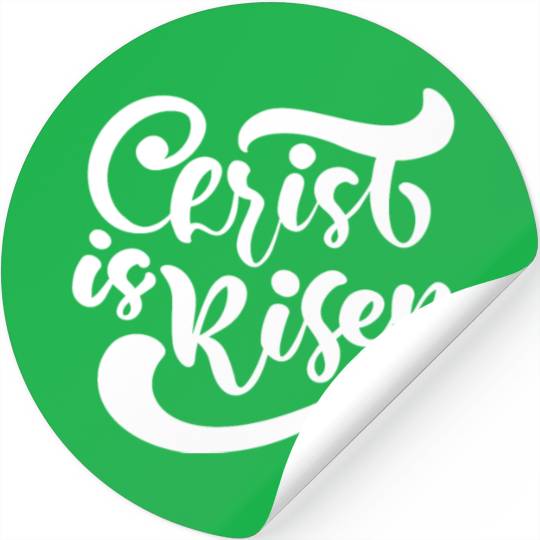 He Is Risen Religious Easter Stickers