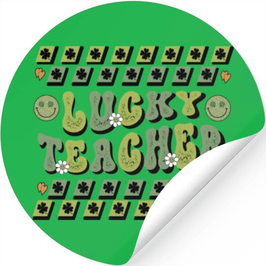 Lucky Teacher Saint Paddys St Patricks Day | Cool Stickers