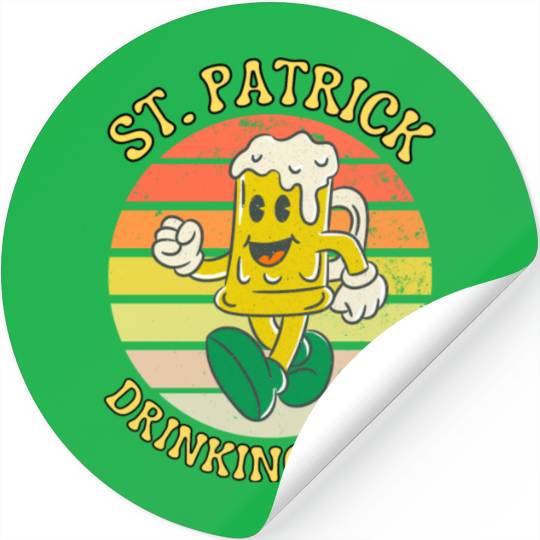 ST PATRICK DRINKING MATE Stickers