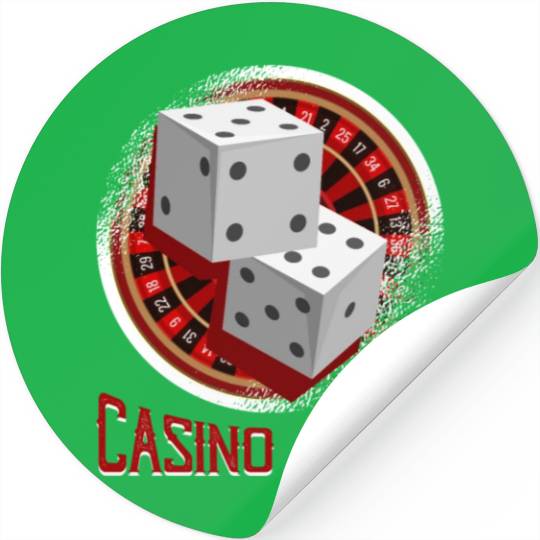 Poker Gambling Gambling Dice Money Stickers