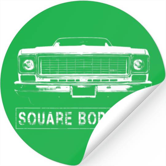 Early 70s Square Body Truck Stickers