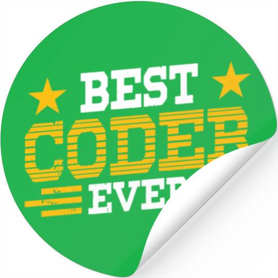 Best Coder Ever Code Programmer Sayings Coding Stickers