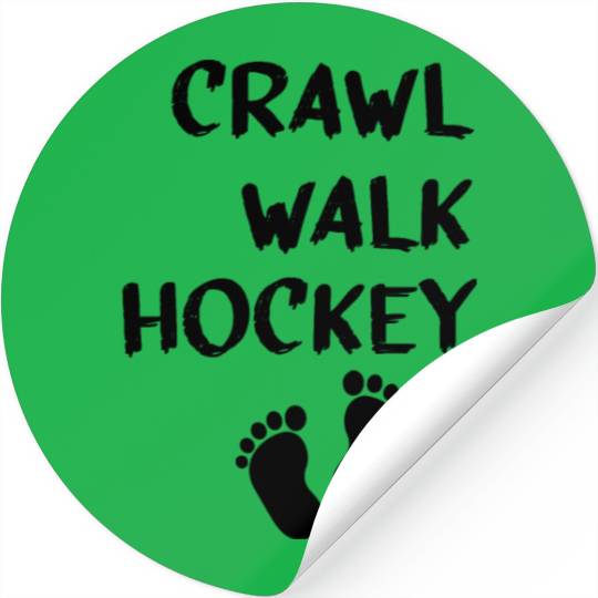 Crawl Walk Hockey Crawl Walk, Hockey Baby Stickers