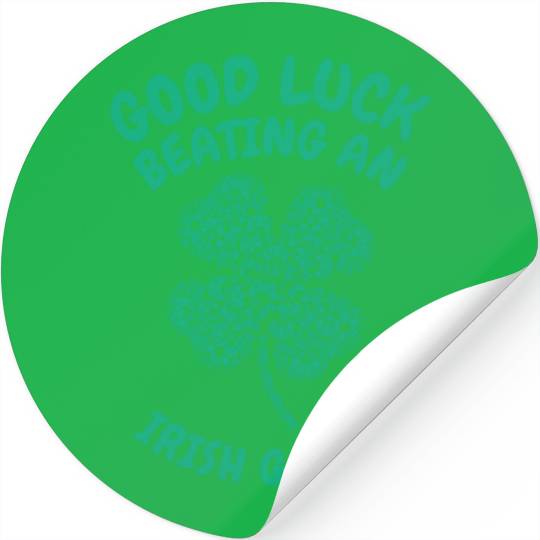 St. Patrick's Day Gaming Shamrock Gamer Video Stickers