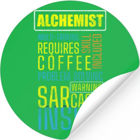 Chemistry Herbs Spiritual Wisdom Stickers