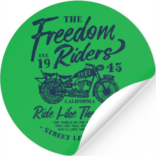 The Freedom Riders Stickers