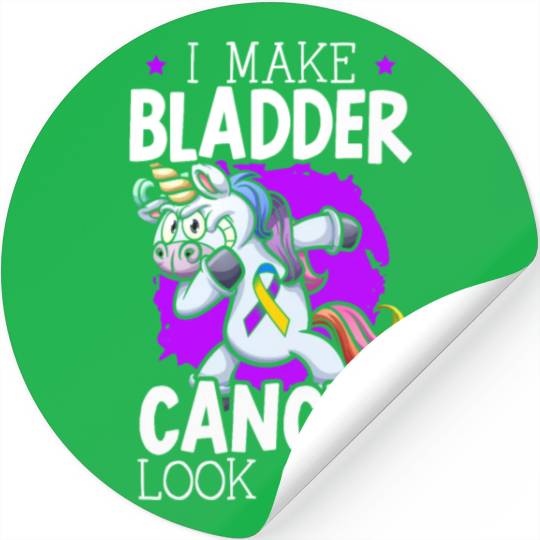 Bladder Cancer Warrior Bladder Cancer Awareness Stickers