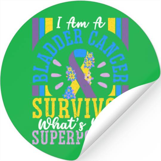 Bladder Cancer Survivor Bladder Cancer Awareness Stickers