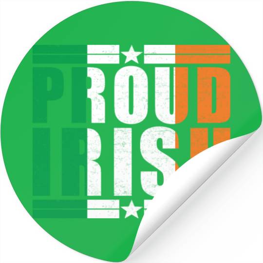 st patricks day ireland proud irish Stickers
