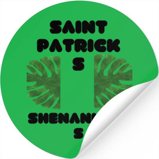 Saint Patricks Shenanigans Stickers