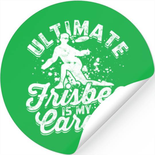 Ultimate Frisbee Importanter Disc Golf Ultimate Stickers