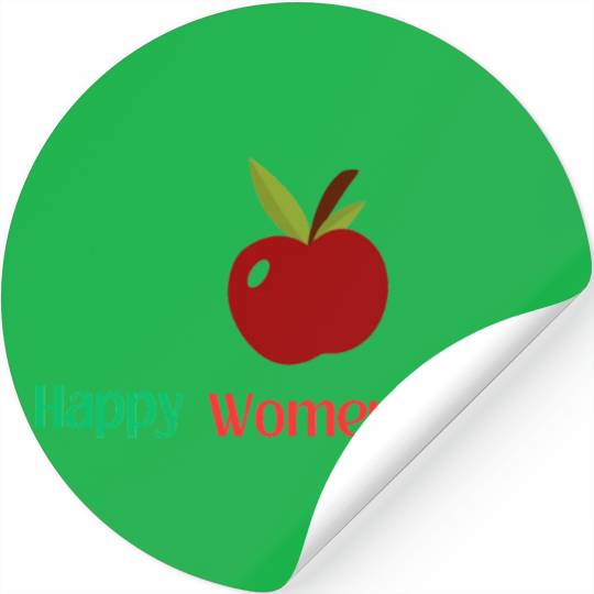 Embrace Equity Happy Women's Day Stickers