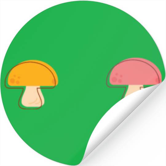 Mushroom Cultivation Farmer Stickers