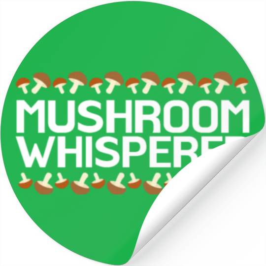 Mushroom Cultivation Farmer Stickers