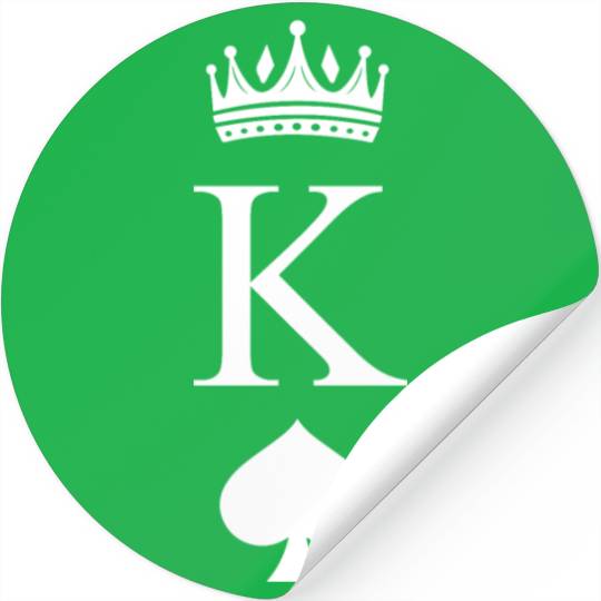 King of Spades - Boyfriend gift for Valentine's Stickers