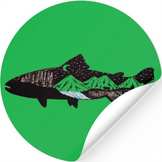 Mountain Trout Stickers