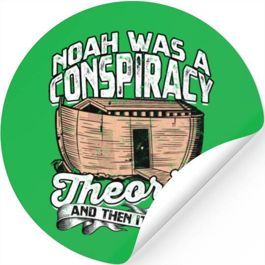 Conspiracy Theorist Theory Science Fiction Stickers