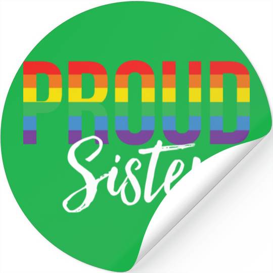 Proud Sister Stickers