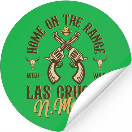 Las Cruces New Mexico wild west town Stickers