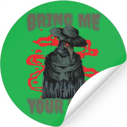 Plague Doctor Plague Doctor Mask Medicines Stickers