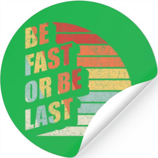 Fast Car Quote Drag Racing Gift Vintage Retro Rac Stickers