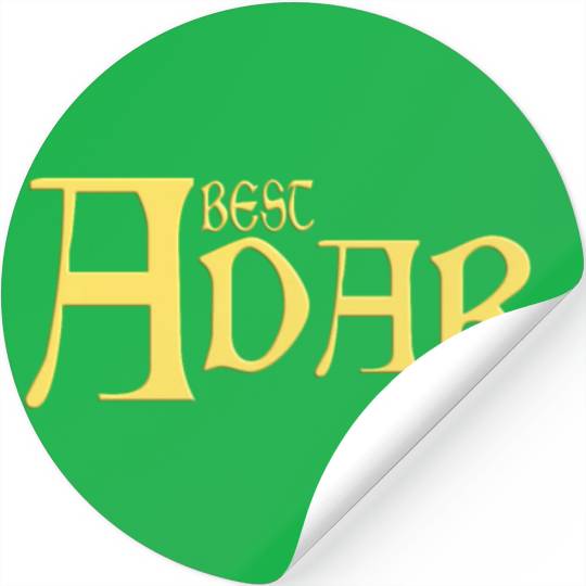 Father's Day Gift Idea Best Dad Stickers