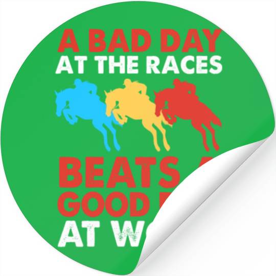 Funny Equestrian Horse Riding Show Jumping Stickers