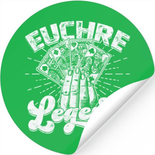 Card Game Games Playing Card Poker Euchre Stickers