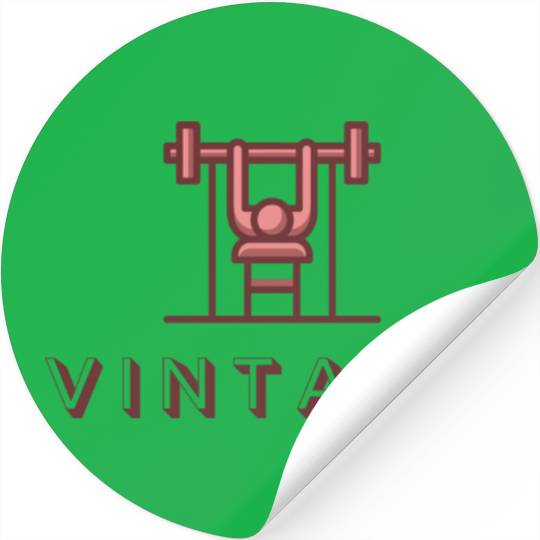 vintage gym Stickers