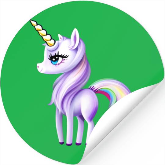 Pretty Unicorn Stickers