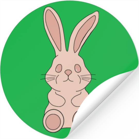 Happy easter - Easter Bunny Stickers