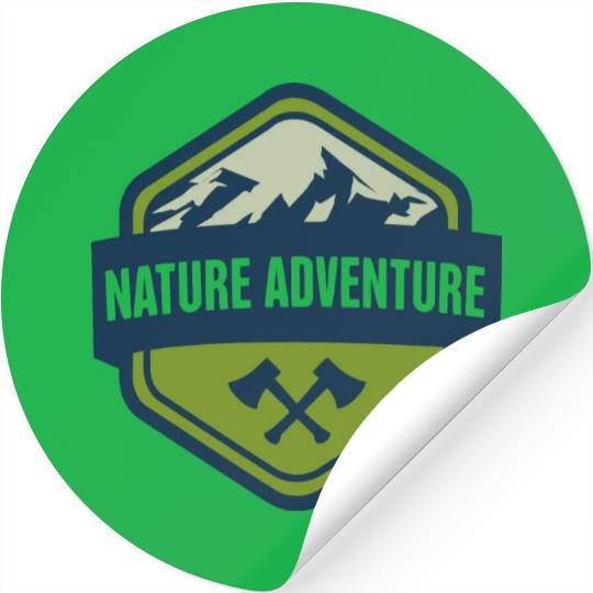 NATURE ADVENTURE Stickers