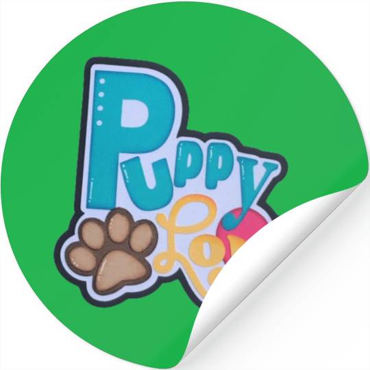 I love my dog,dogs lovers,funny dogs illustration Stickers