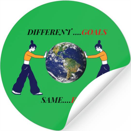 HUMANS SAME FATE Stickers