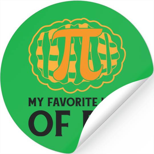 Pi Day Pie Math Number Pi Symbol Food Stickers