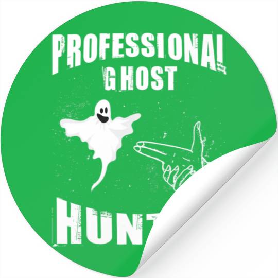 Ghost Hunter Ghost Hunting Paranormal Investigato Stickers
