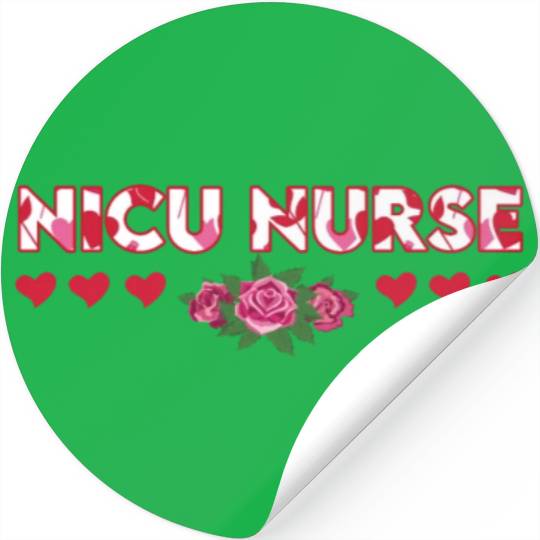 Great NICU Nurse Gift Stickers