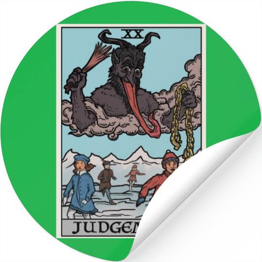 Judgement by Krampus Stickers