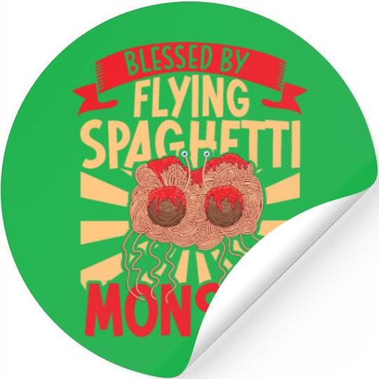 Atheist Atheism Flying Spaghetti Pastafarianism Stickers