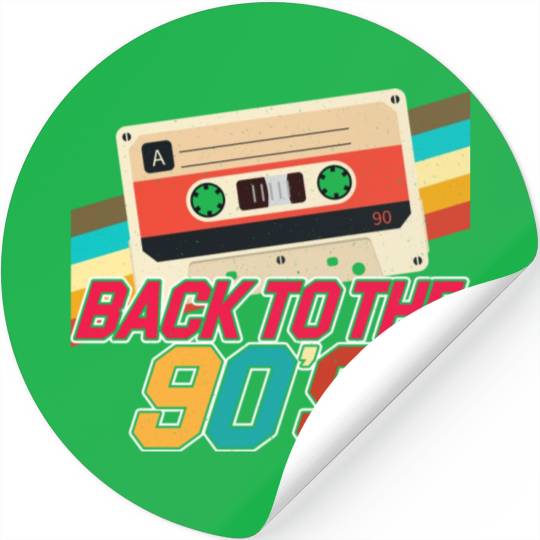 Back to the 90s - Retro Stickers