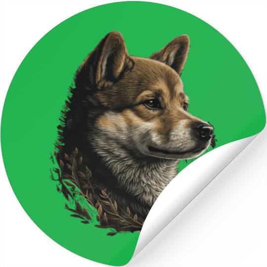 Shiba Inu Dog Stickers