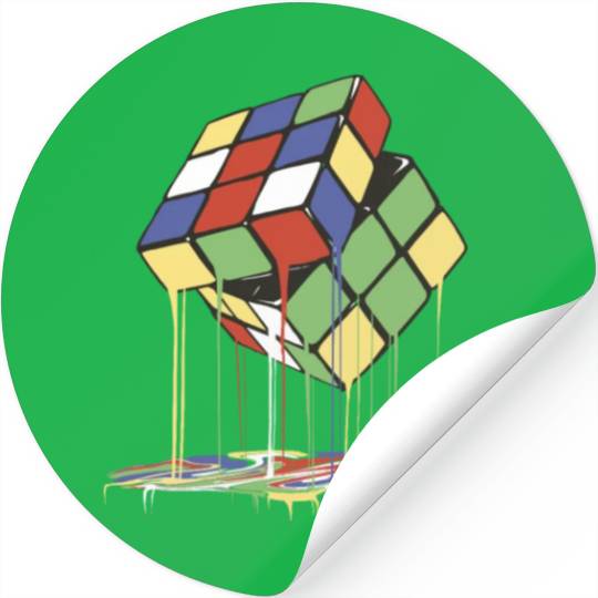 Magic cube Stickers