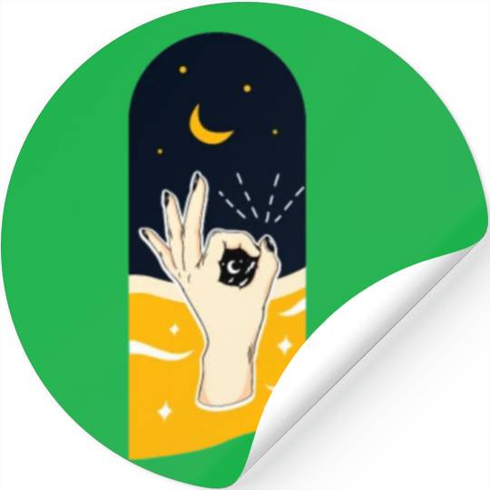 MOON Stickers